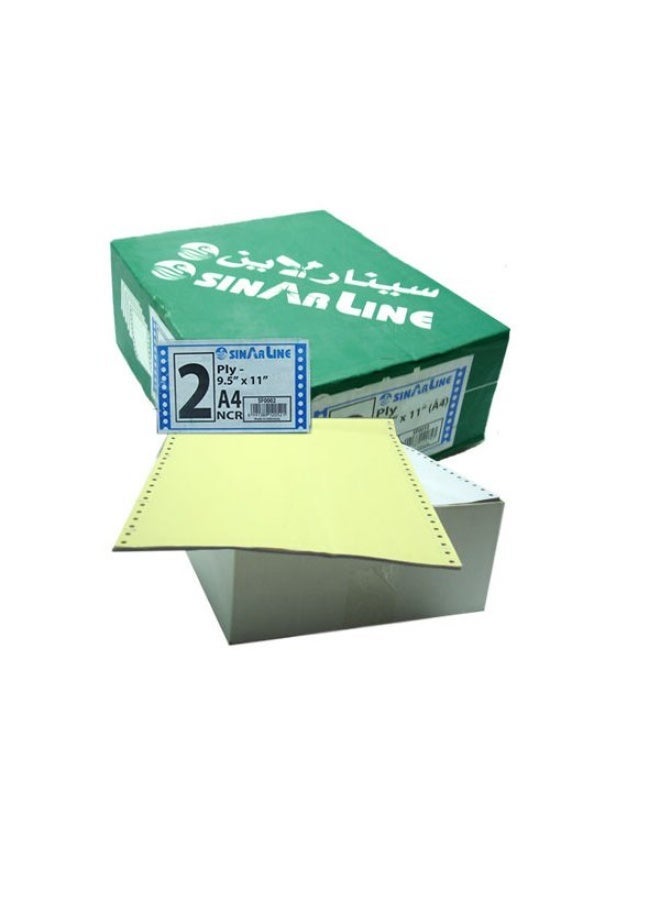 SINARLINE - Colored Carbonless Computer Paper (2-Ply) - 1000 Sheets - A4 Size - Image 2